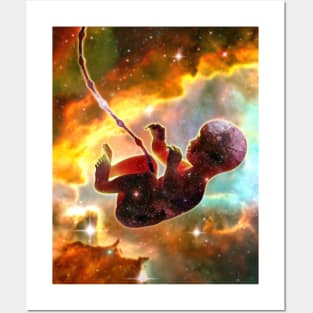 Space embryo Posters and Art